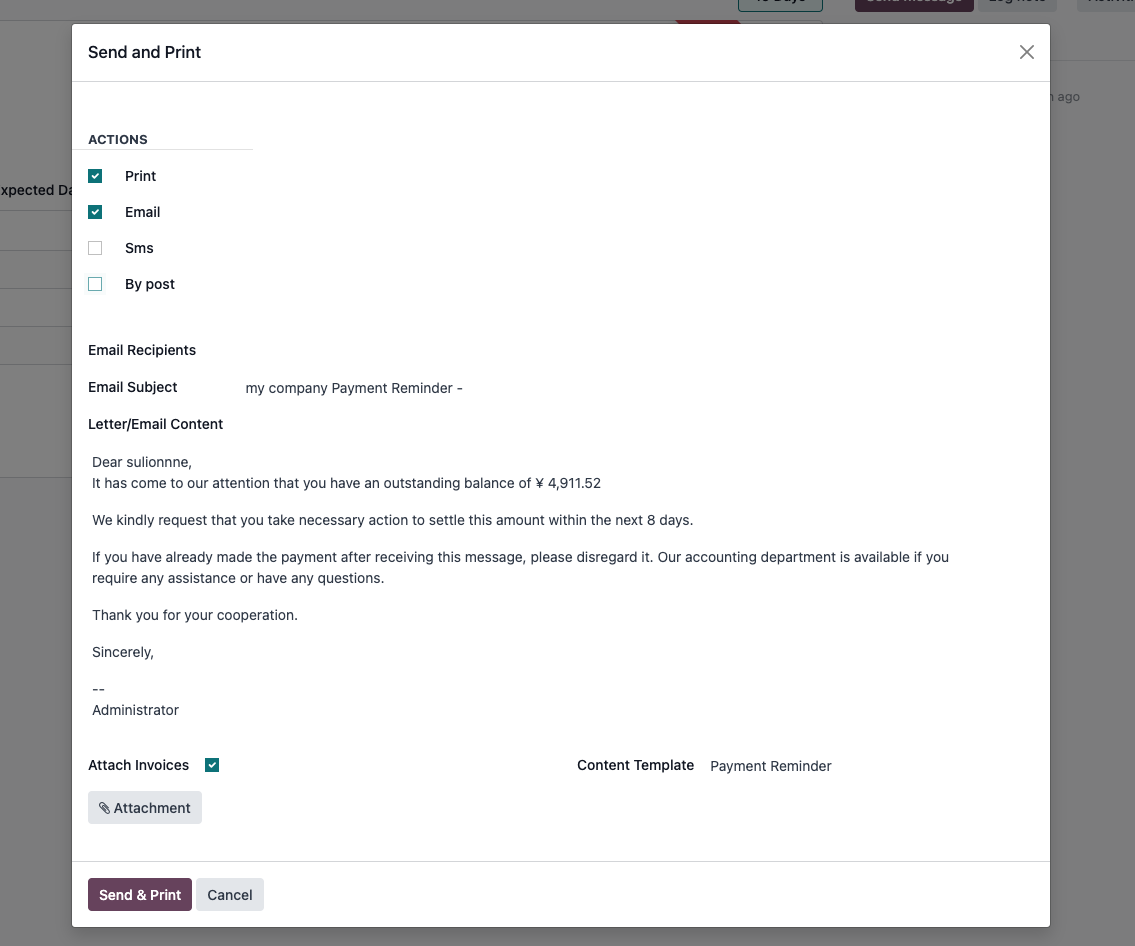 Follow-up methods