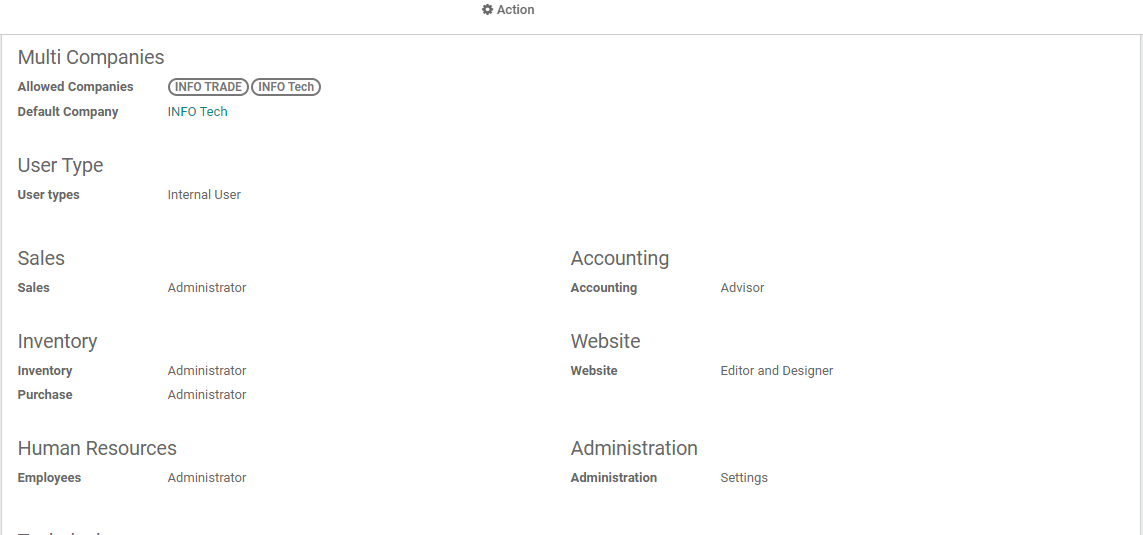Application permissions
