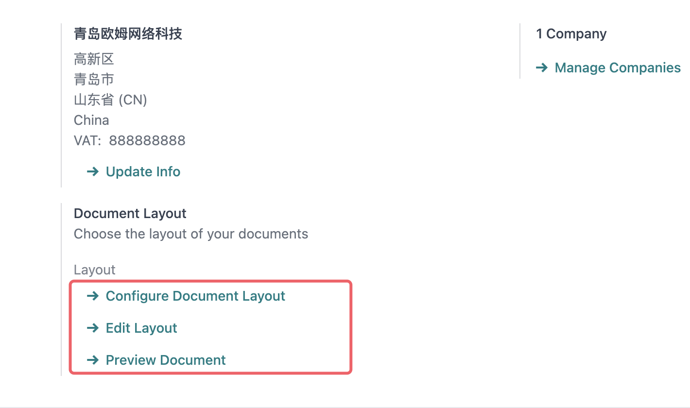 Edit document layout