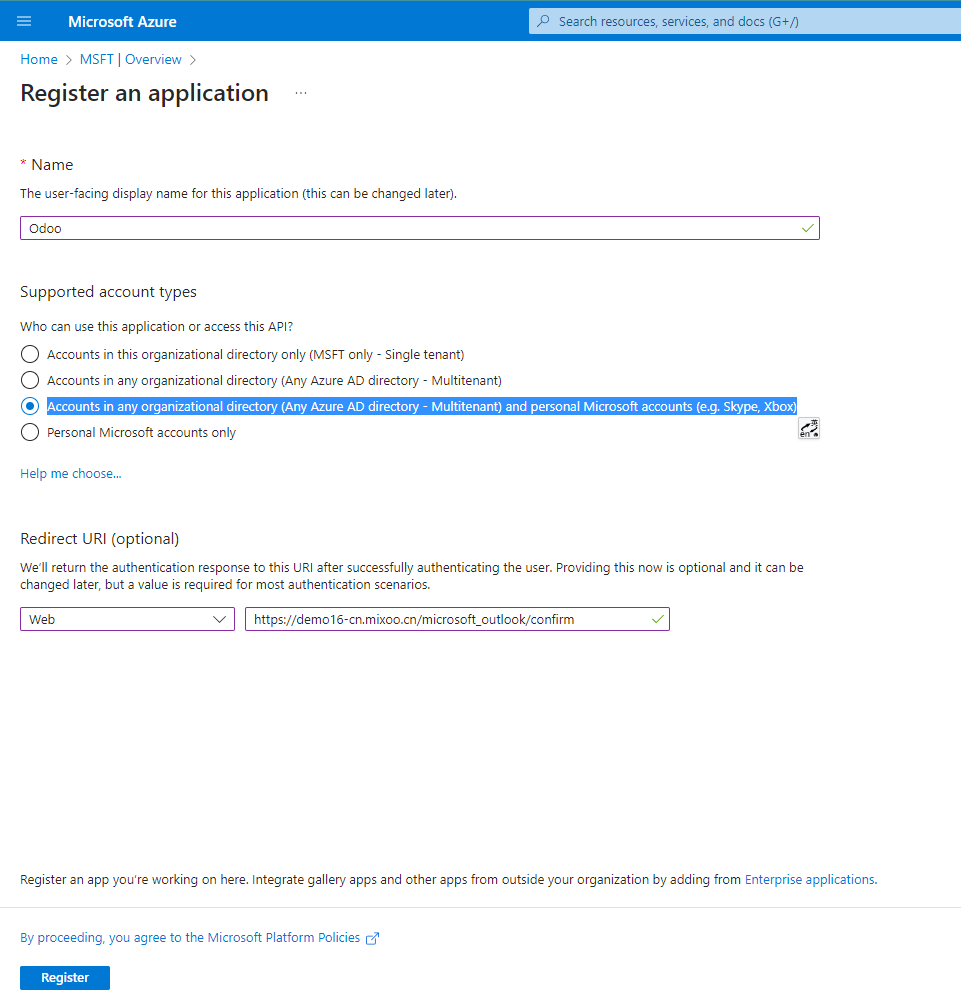 Office 365 app details