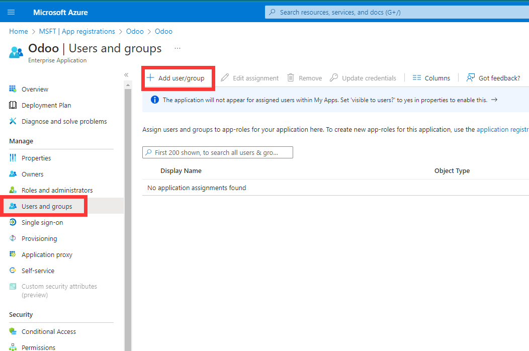 Office 365 users and groups