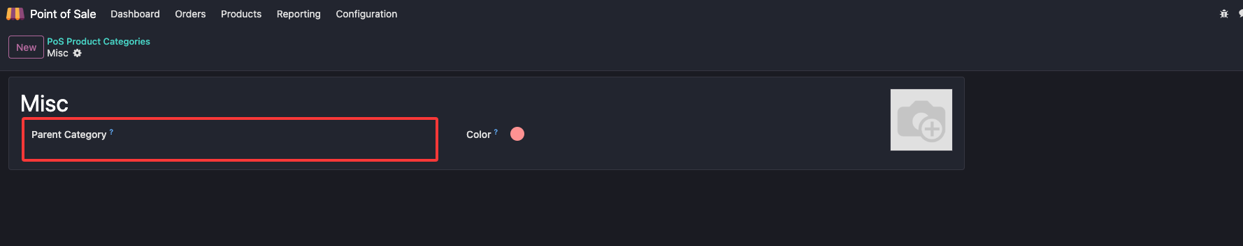 POS category hierarchy
